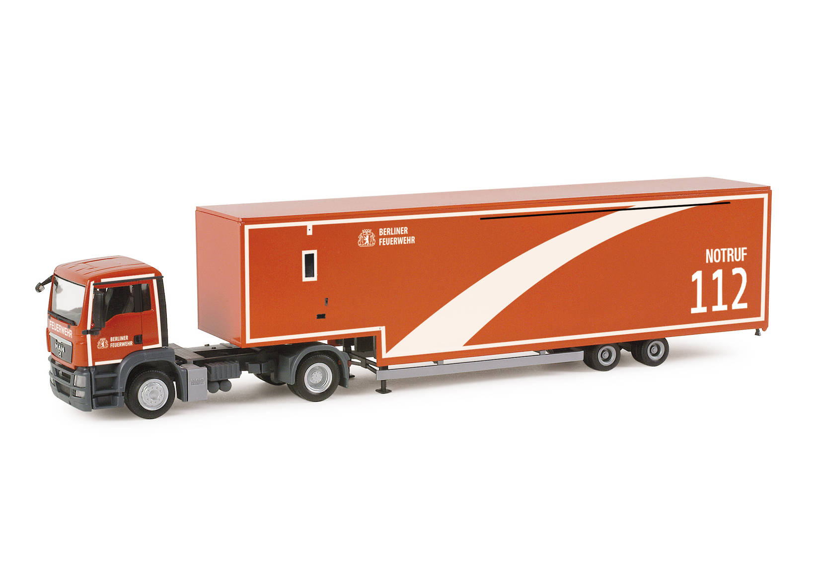 MAN TGS M Jumbokoffer-Sattelzug "MOBAS Berlin fire department"