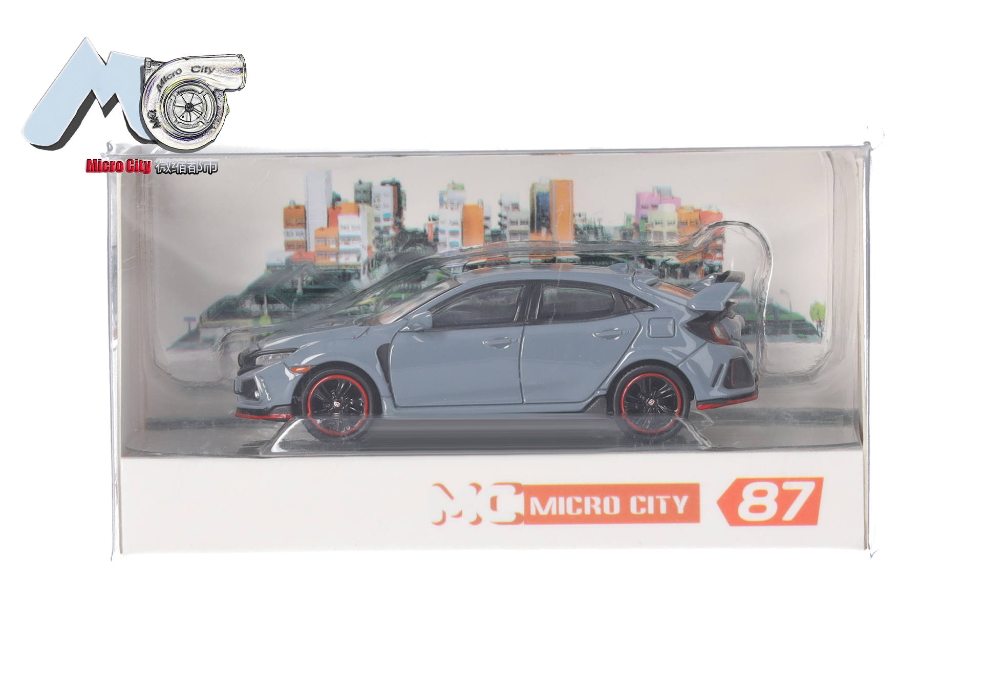 MicroCity: Honda Civic Type R, grau