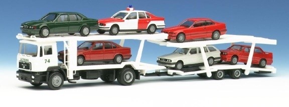 Man F90 car transporter hanger train 735 I 525 I M 3 535 I 325 I Touring M 3 Alt