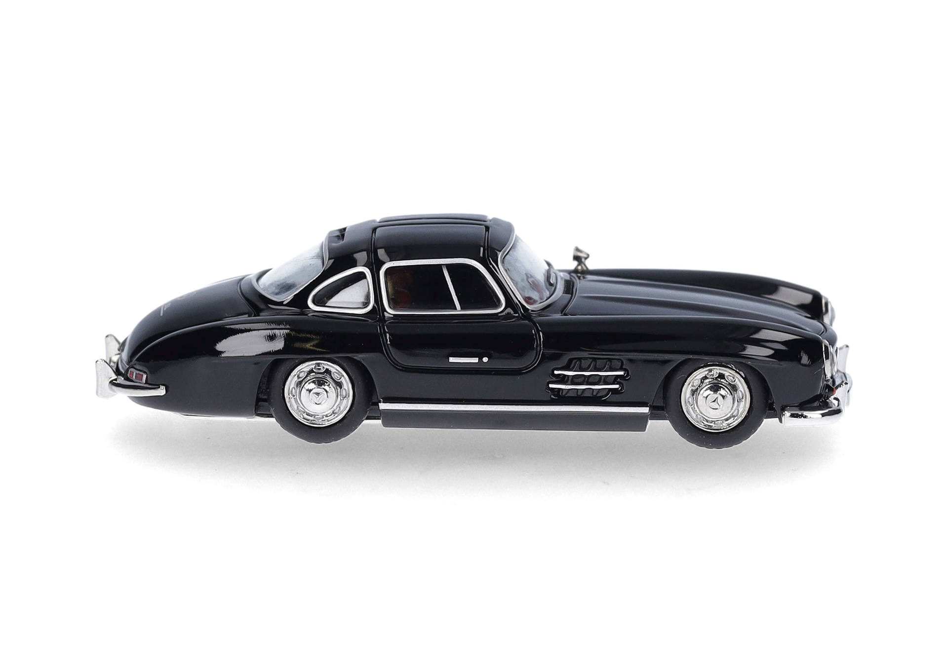 Mercedes-Benz 300 SL gull-winged doors, black