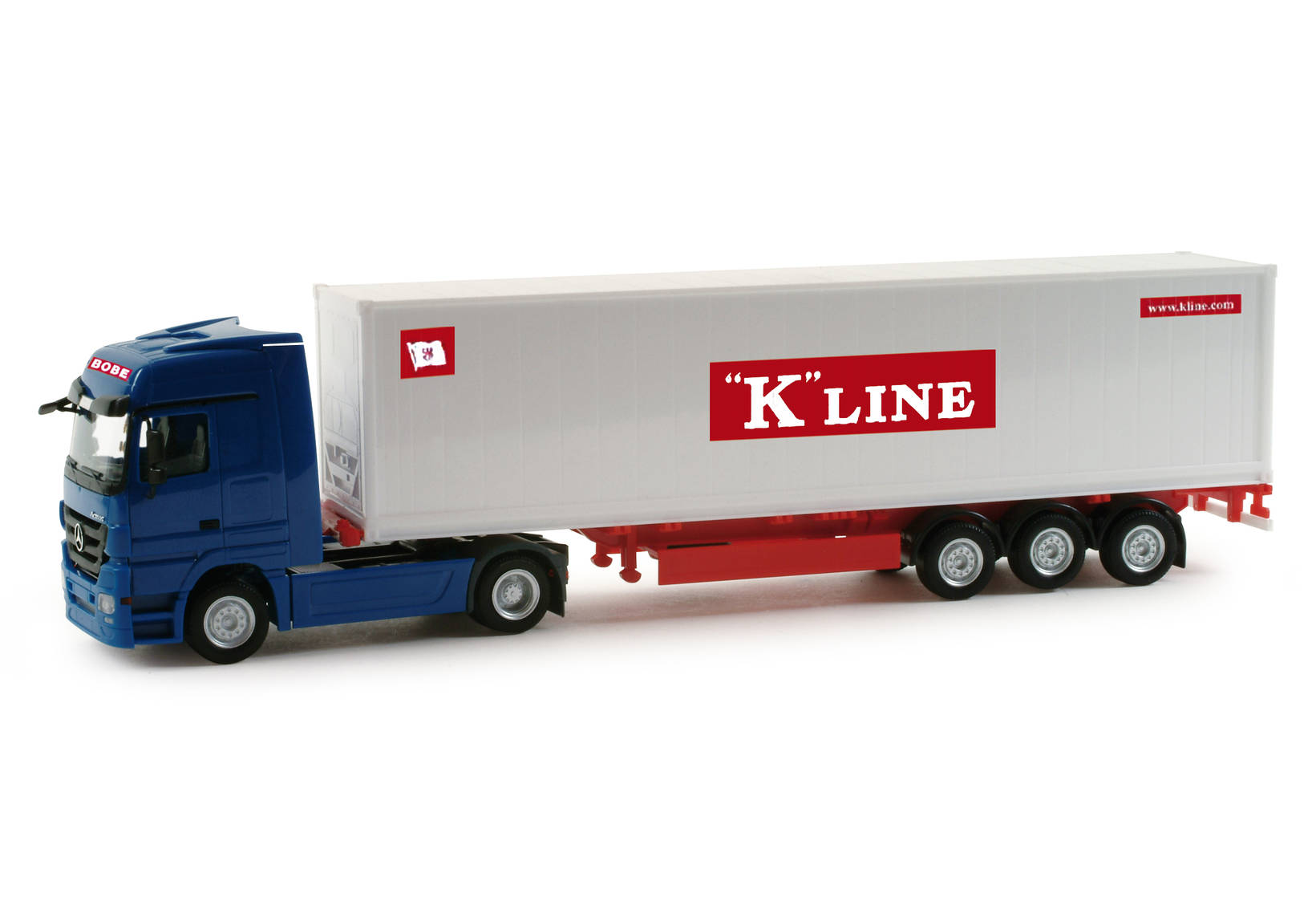 Mercedes-Benz Actros LH 08 Kühlkoffer-Sattelzug "Bobe / K-Line"