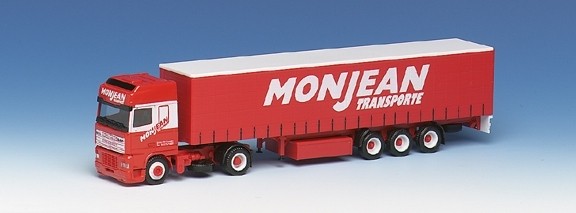 DAF 95 XF Curtain Planoa Train 2a/3a