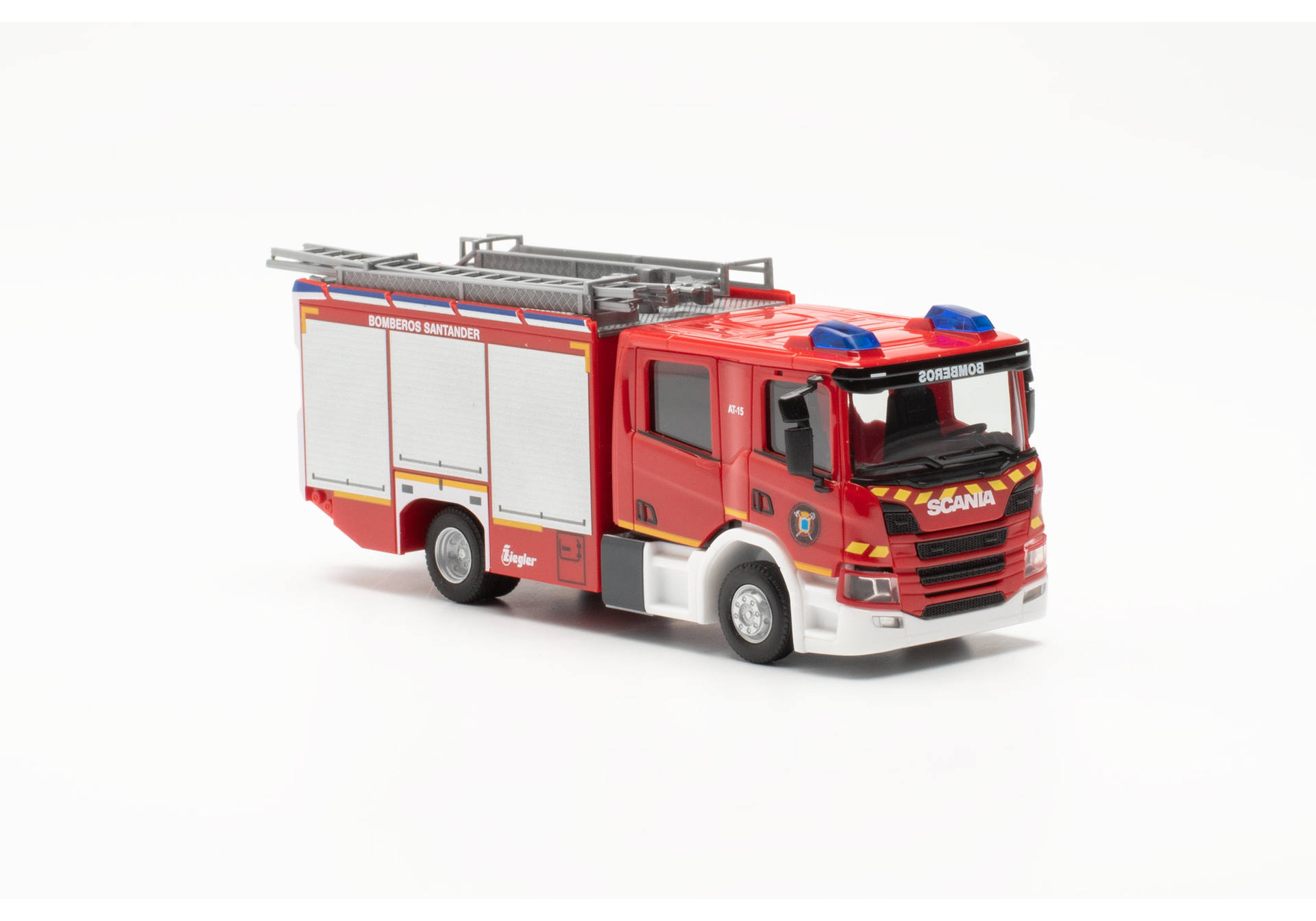 Scania CP Crewcab fire engine vehicle "Fire brigade Santander" (Spain/Santander)