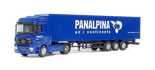 Mercedes-Benz Actros LH box semitrailer "Panalpina"