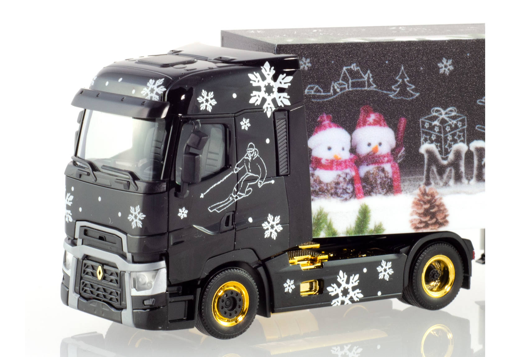 Renault T Koffer-Sattelzug „Herpa Weihnachtstruck 2019“