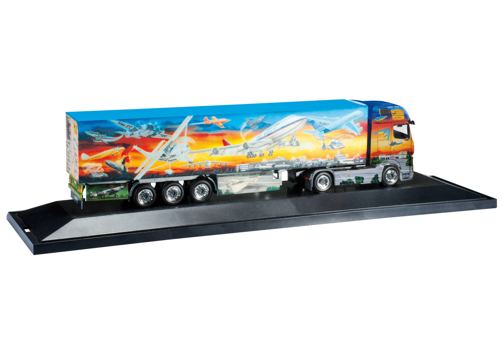 Mercedes-Benz Actros Gigaspace Kühlkoffer-Sattelzug "Herpa Nr. 6, Spedition Schumacher", PC