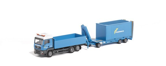 Man TGA building material and low-charging hanger train