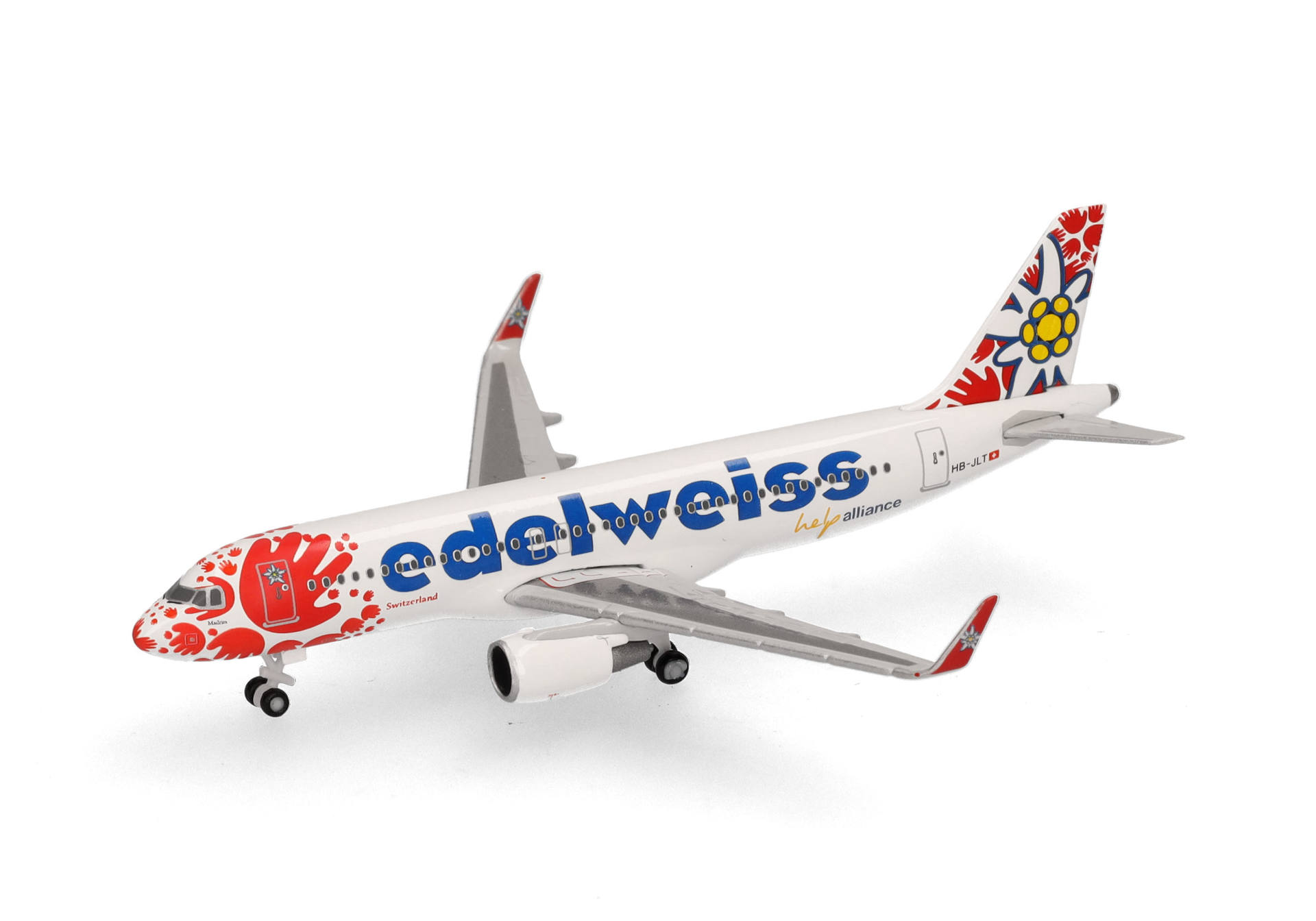 Edelweiss Air Airbus A320 “Help Alliance” – HB-JLT