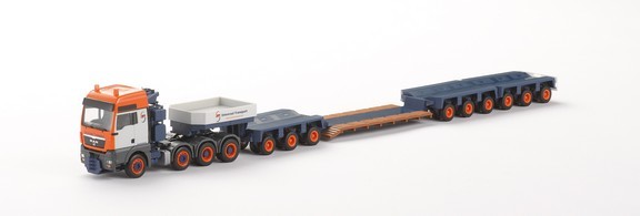 Man TGX XXL deep charging saddle train