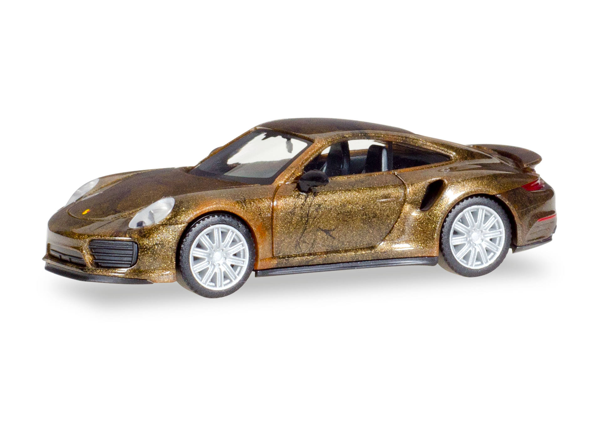 Porsche 911 Turbo 2015 II gold marbled