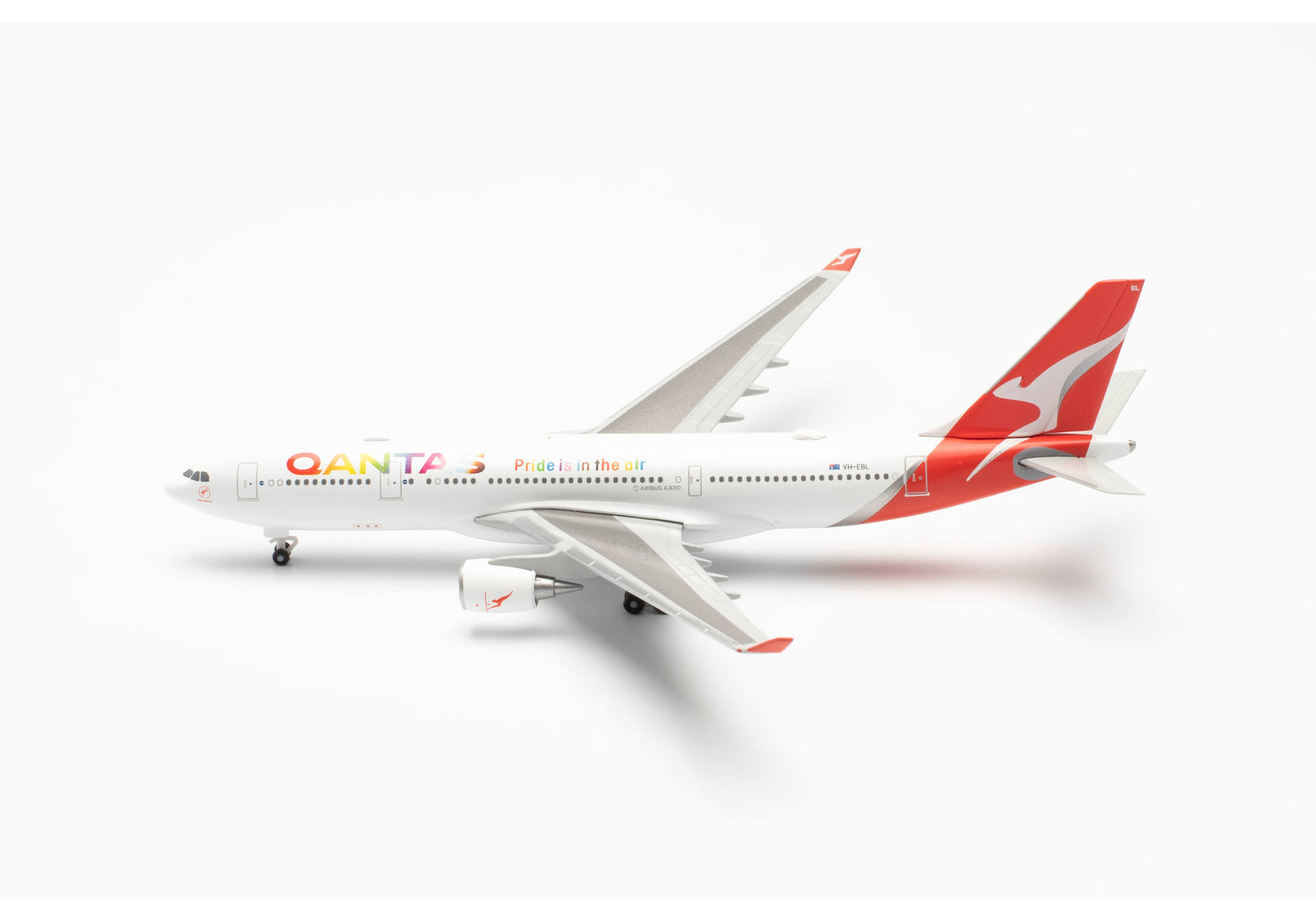 Qantas Airbus A330-200 "Pride is in the Air" – VH-EBL "Whitsundays"