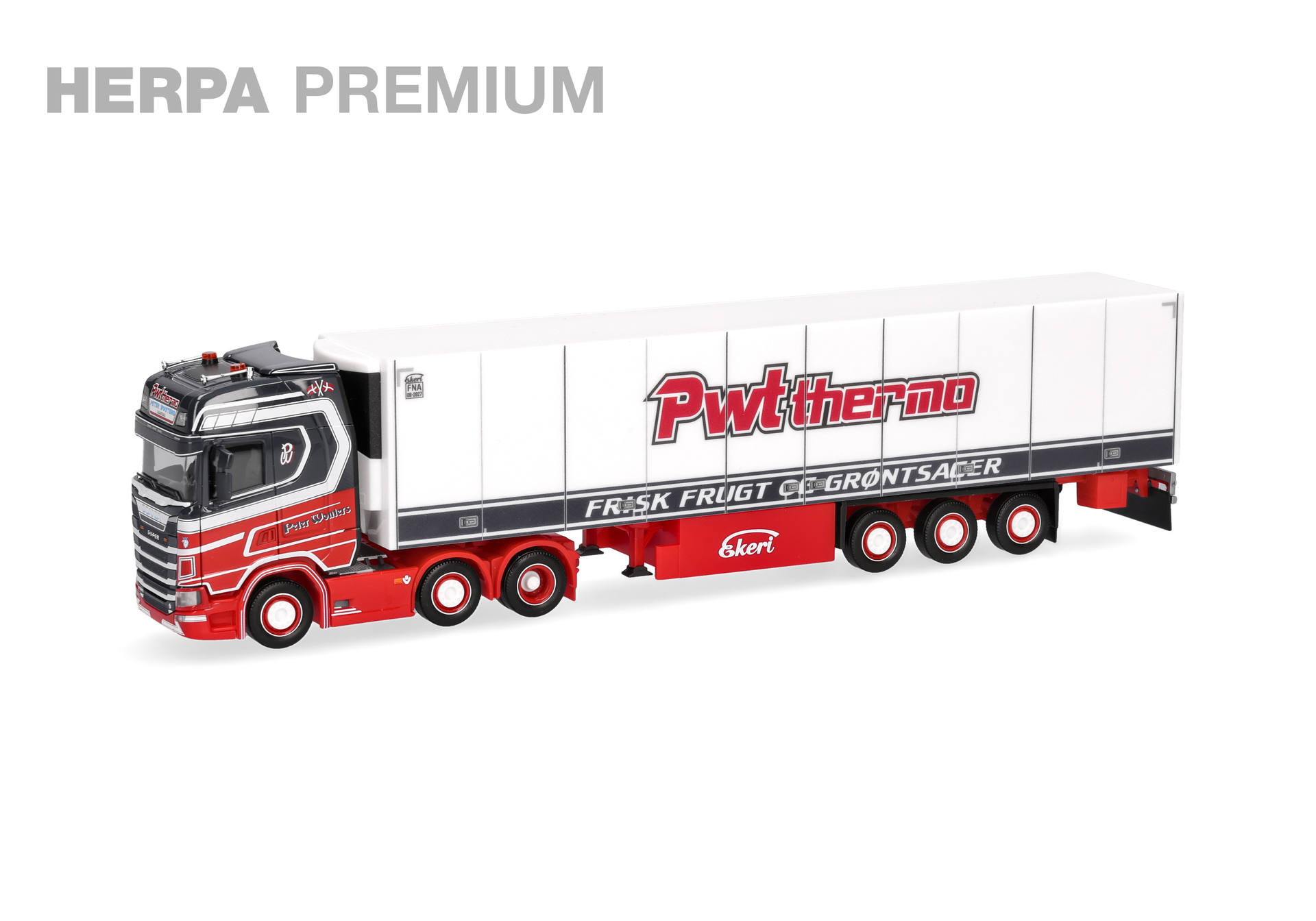 Herpa Premium: Scania CS 20 high roof, refrigerated box