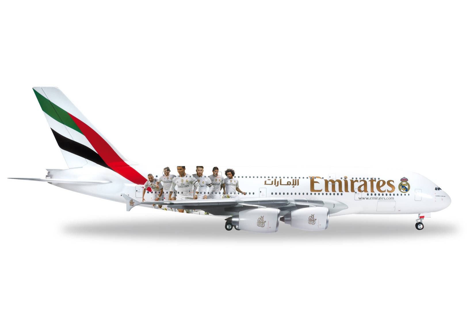 Emirates Airbus A380 "Real Madrid"