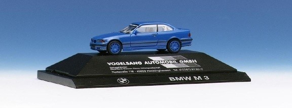 BMW M3 Coupé two -door rims series blue