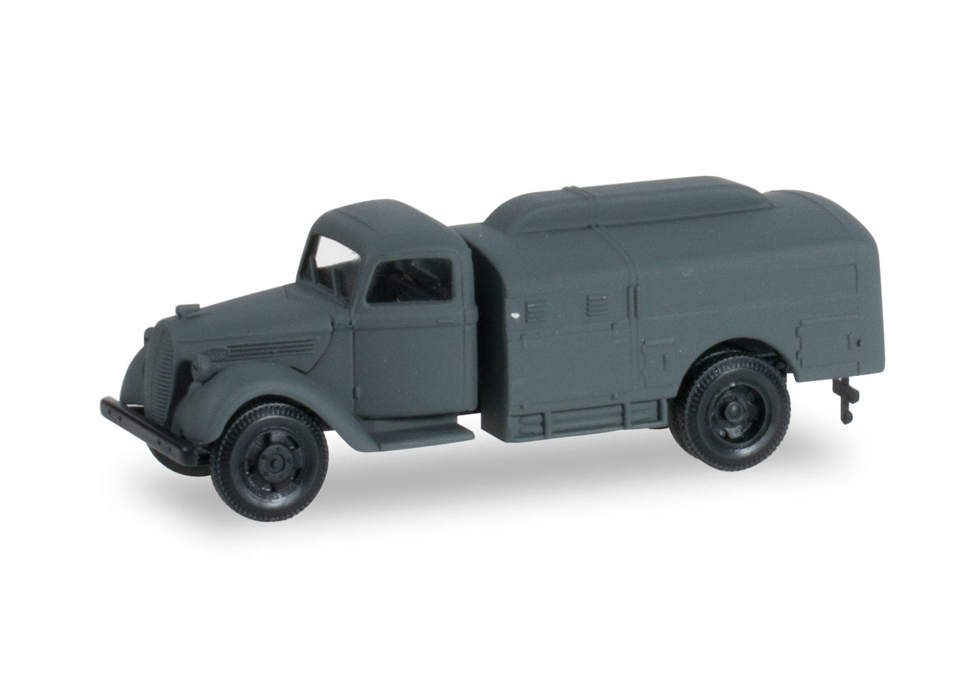 Ford V 8 gas tank truck, armed forces grey