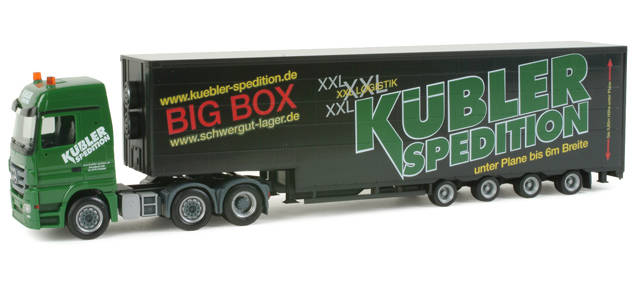 Mercedes-Benz Actros LH Volumen-Sattelzug "Kübler / BigBox"