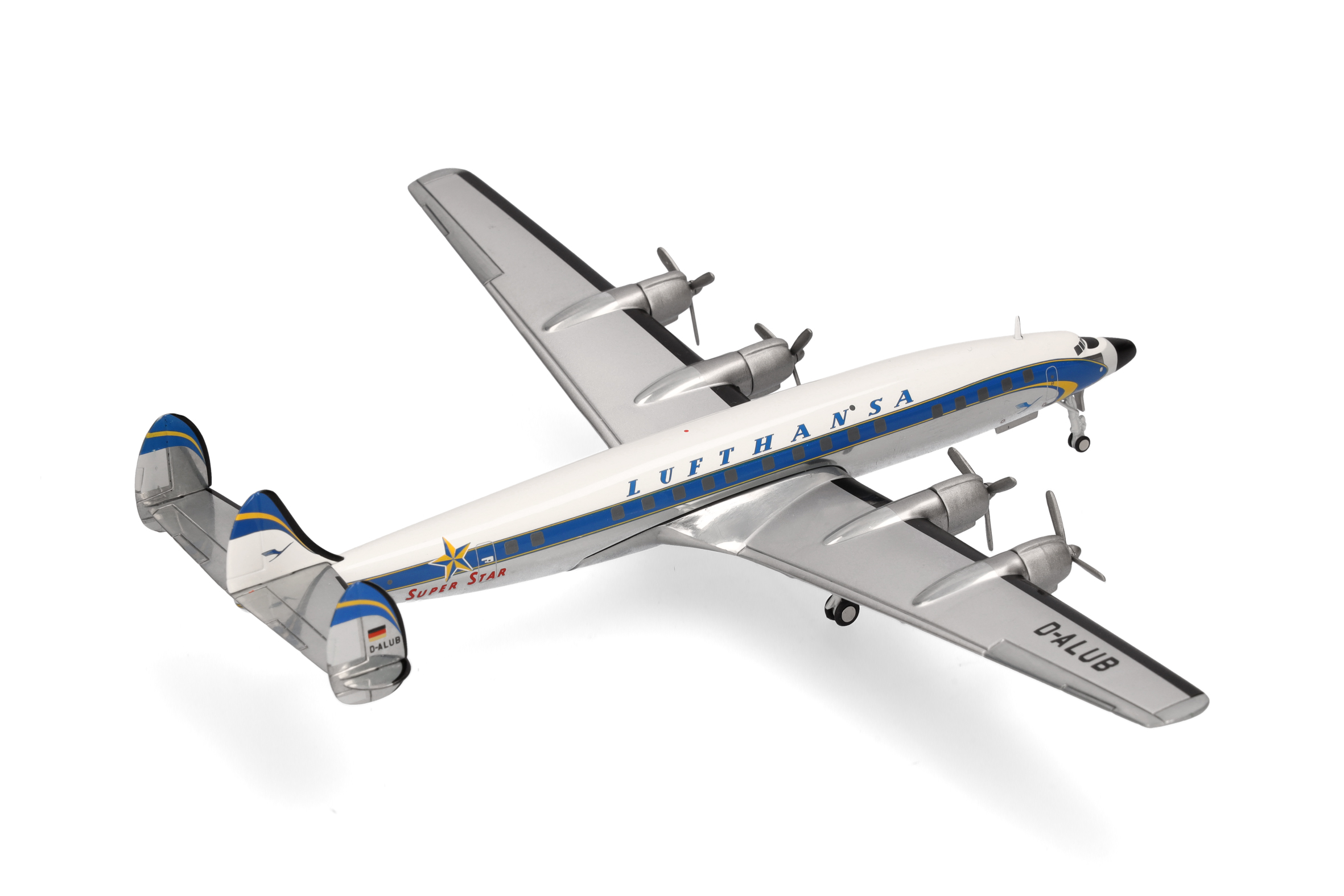 Lufthansa Lockheed L-1649A Super Star - delivery color scheme