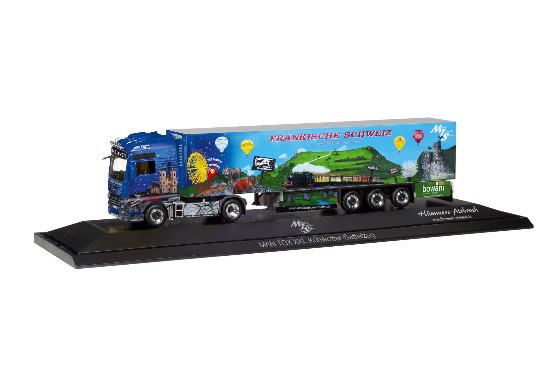 MAN TGX XXL Kühlkoffer-Sattelzug "Meixner/Fränkische Schweiz"
