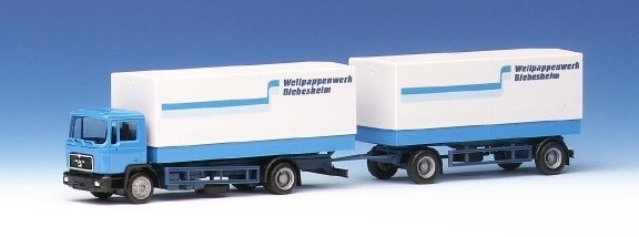 MAN M 90 Planenhängerzug 2a/2a