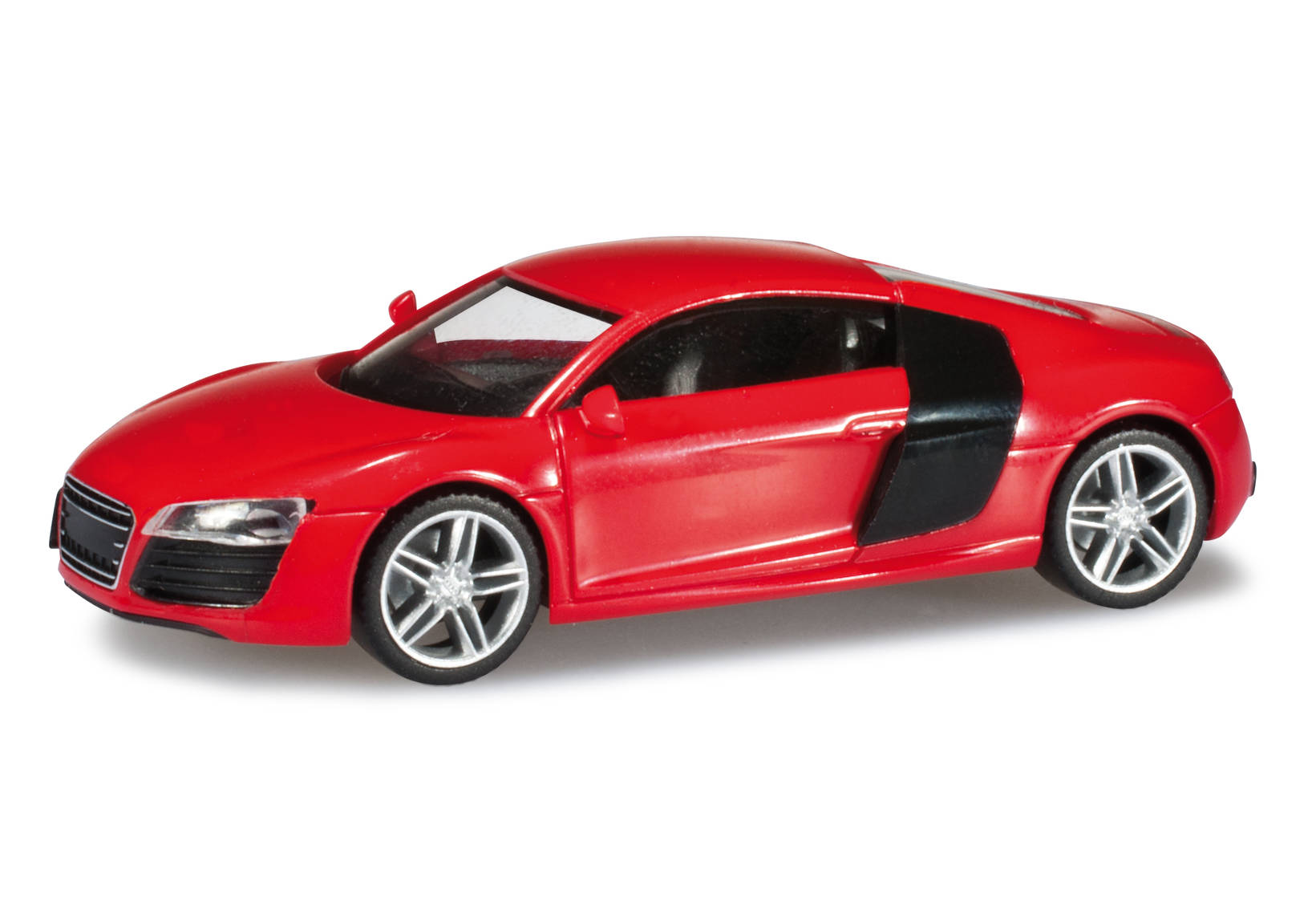 Audi R8 facelift, brilliant red