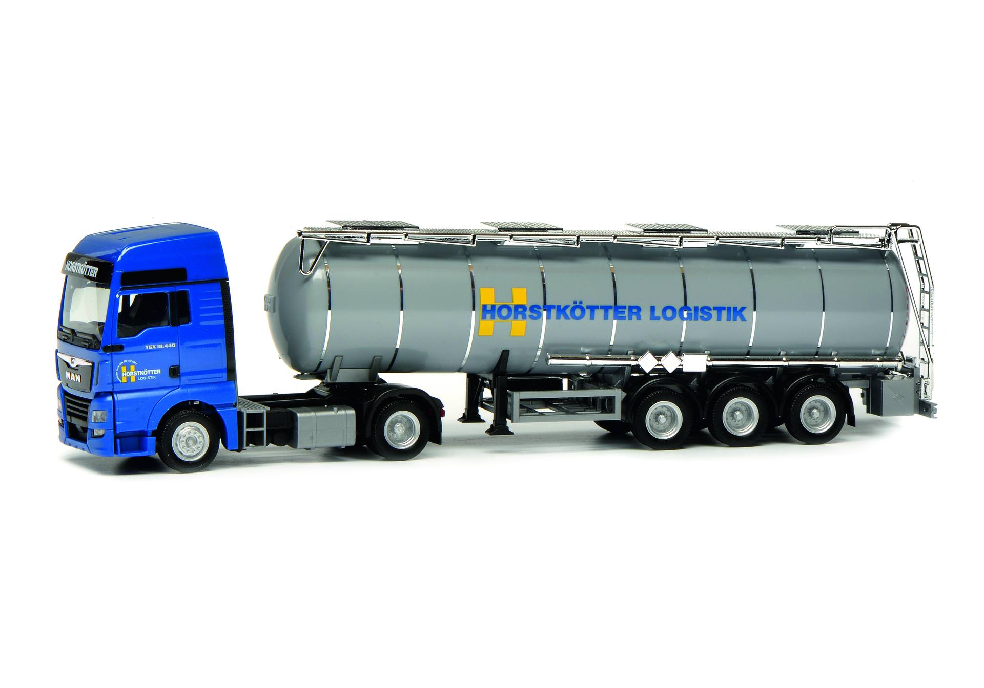 MAN TGX XXL tank semitrailer truck "Horstkötter"