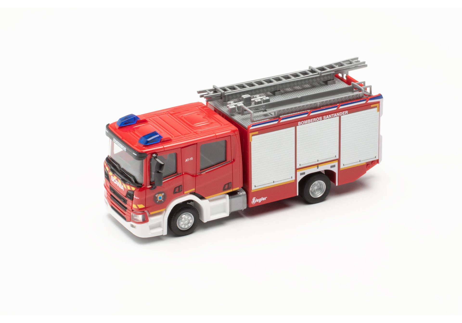 Scania CP Crewcab fire engine vehicle "Fire brigade Santander" (Spain/Santander)