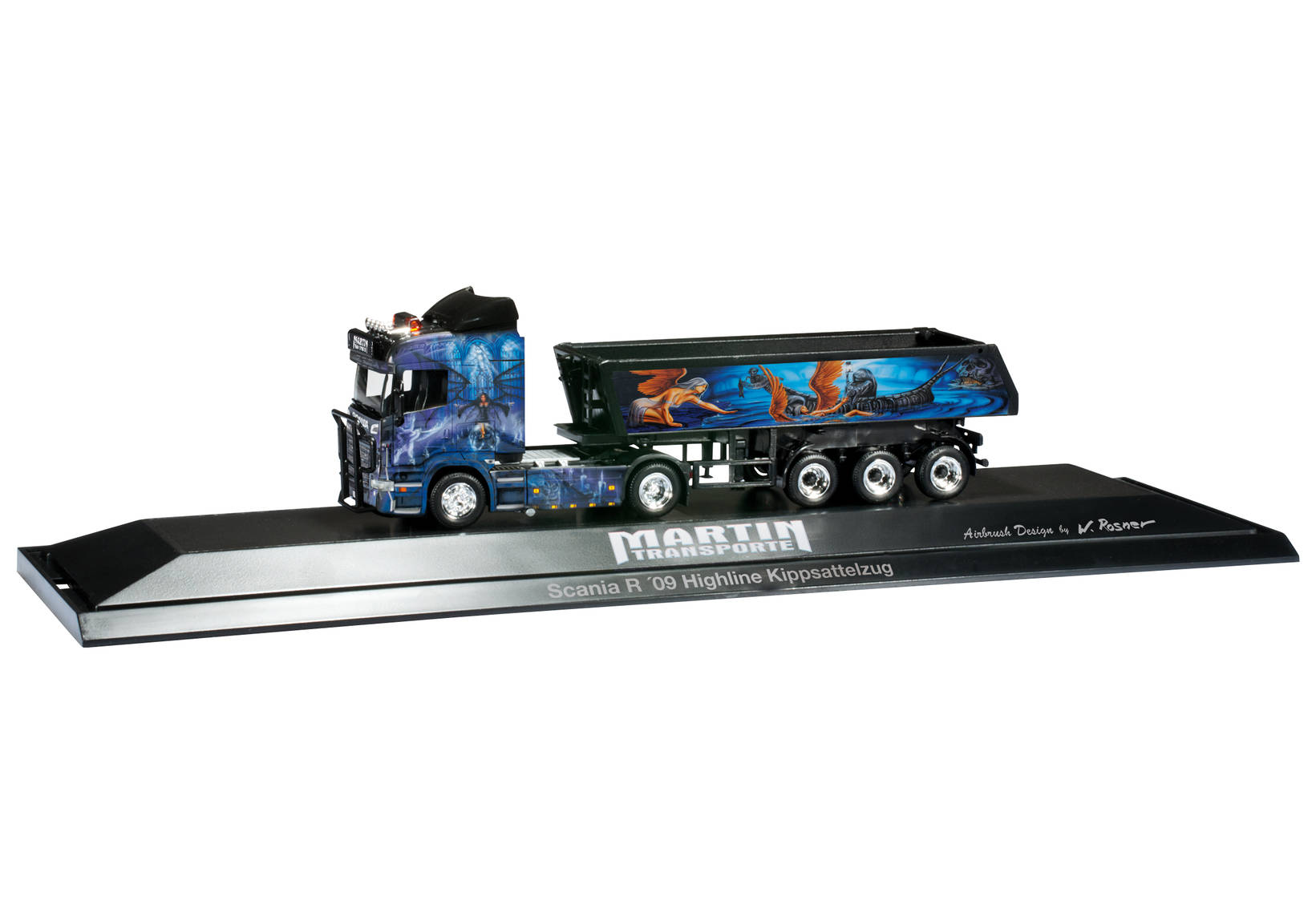 Scania R HL Kippsattelzug "Martin Transporte / Fallen Angel", PC