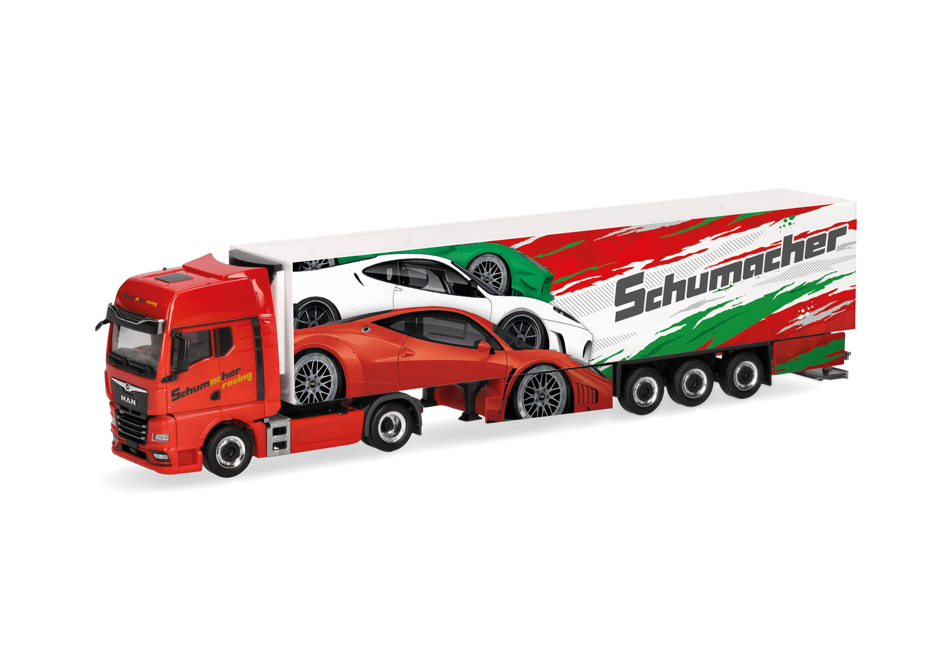 MAN TGX GX Kühlkoffer-Sattelzug "Schumacher"