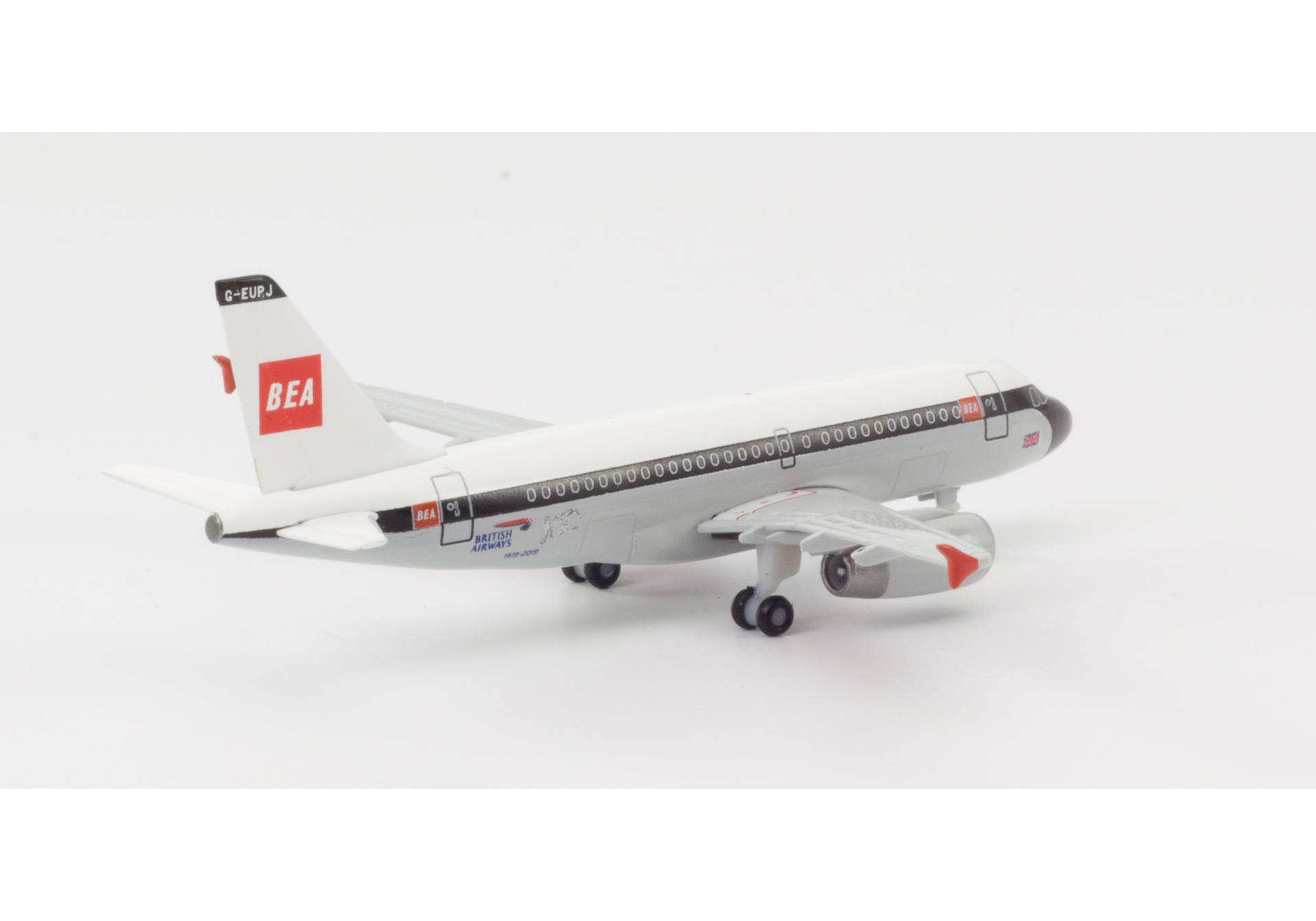British Airways Airbus A319 "100th" BEA design
