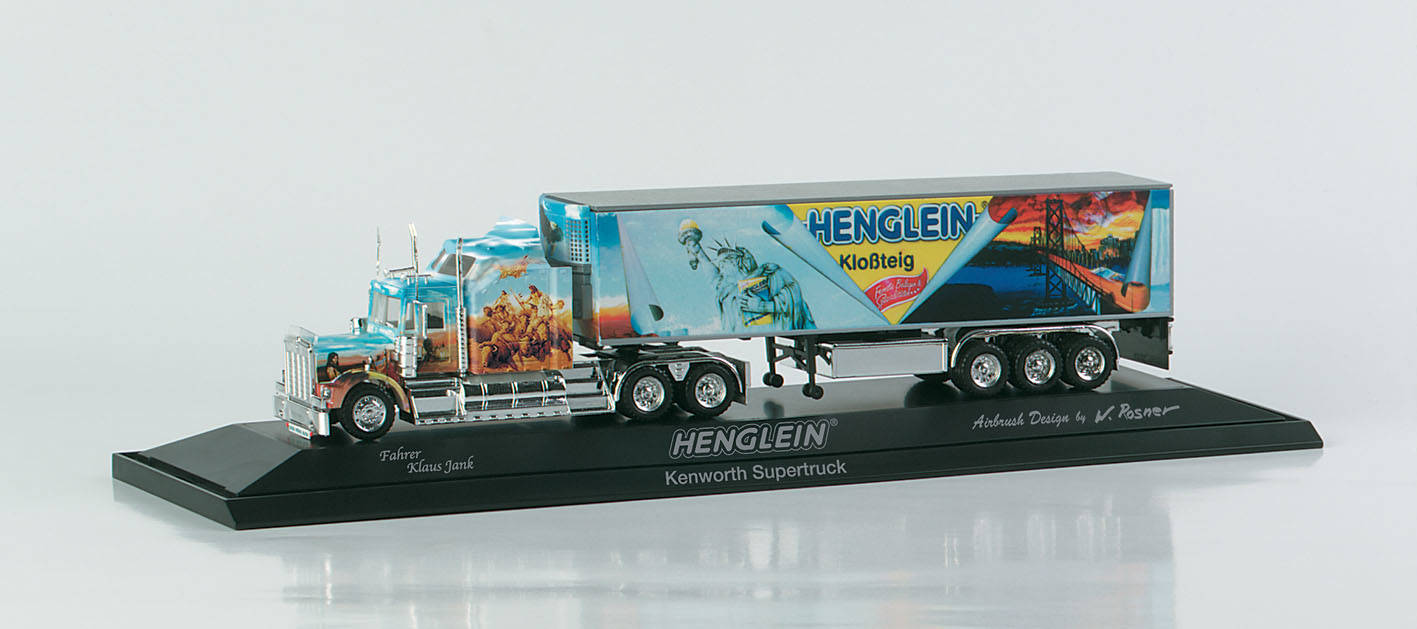 Kenworth refrigerated box trailer "Henglein"