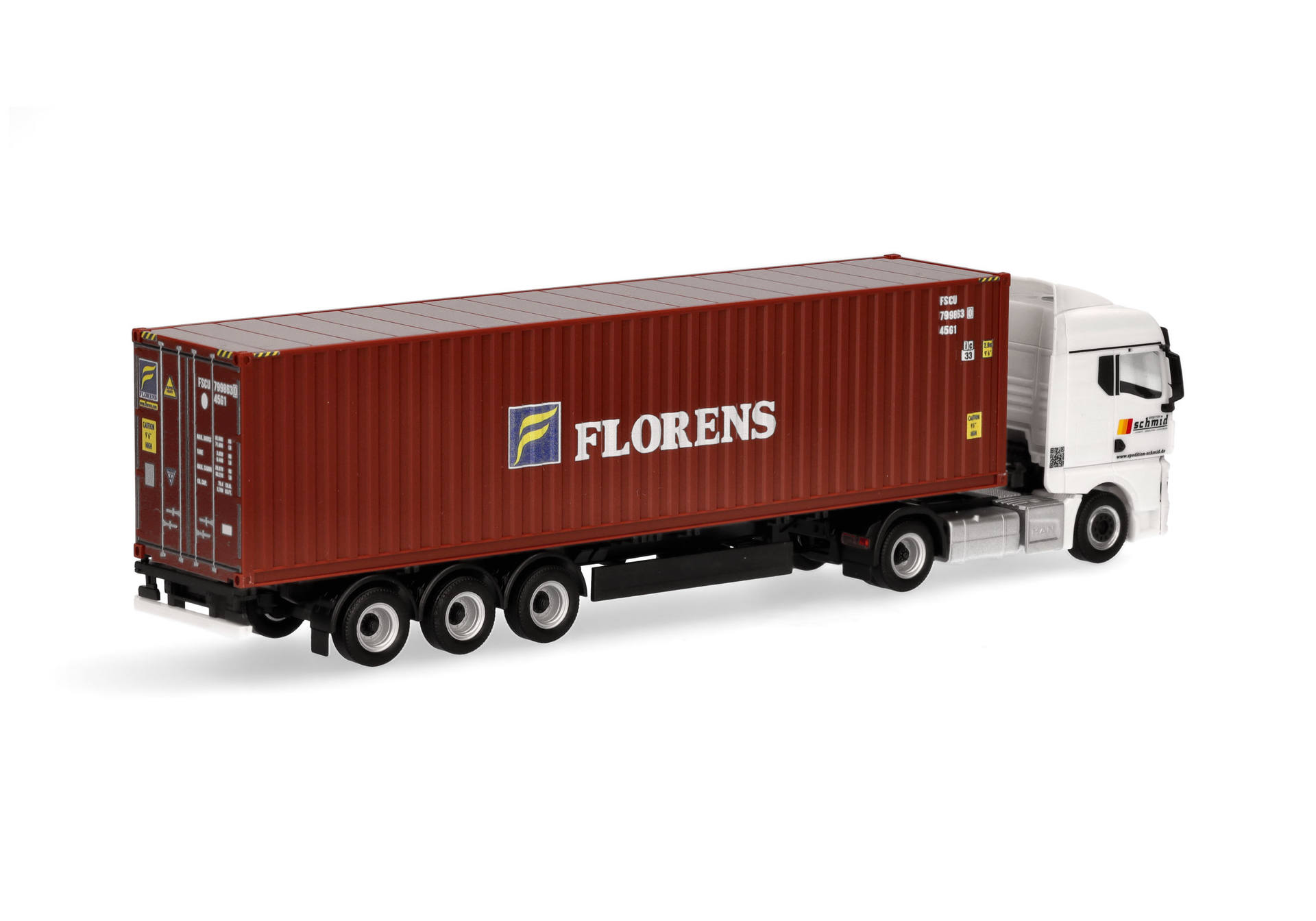 MAN TGX GM Container-Sattelzug "Schmid/Florens"