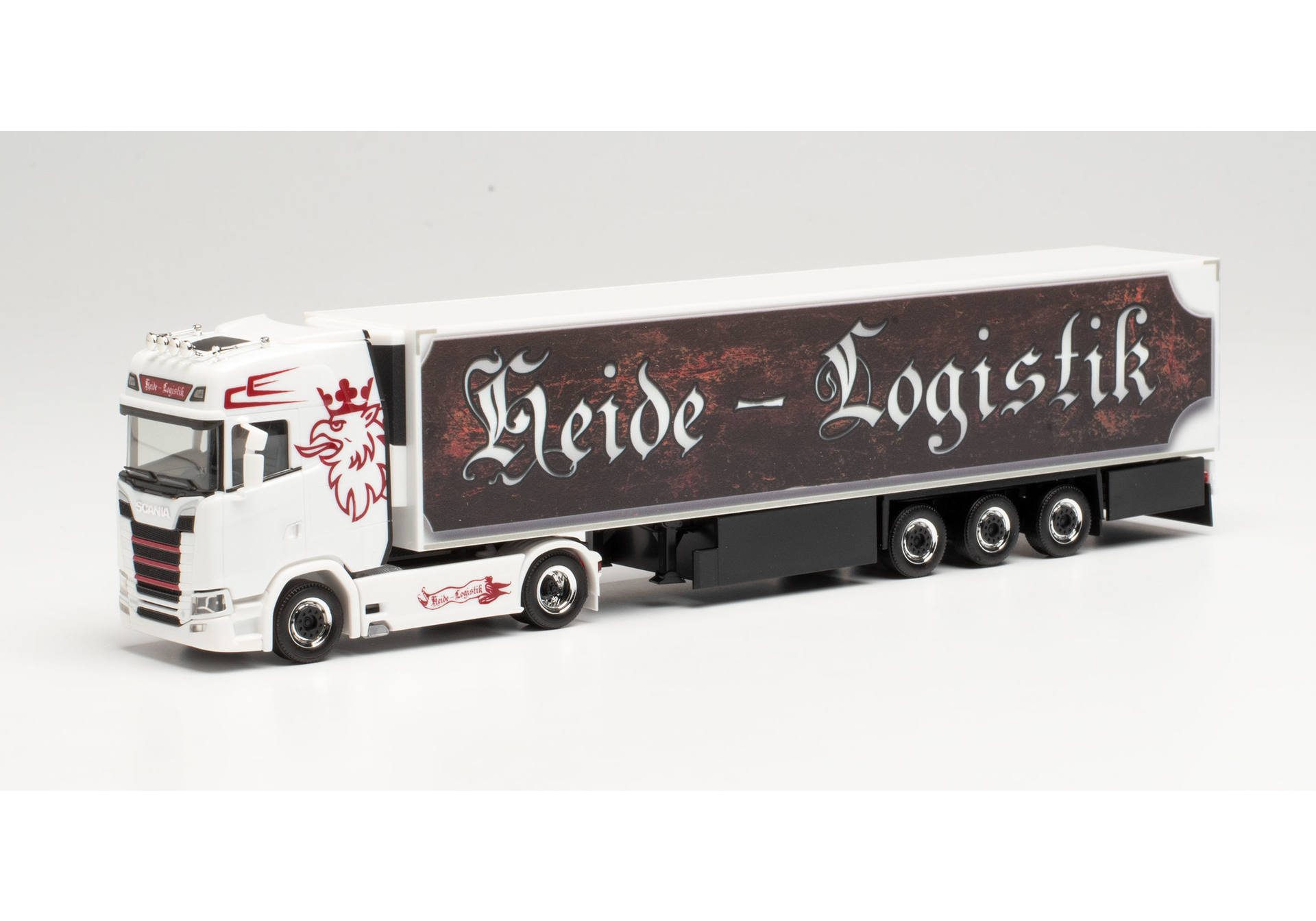 Scania CS 20 HD refrigerated semitrailer „Heide Logistik“