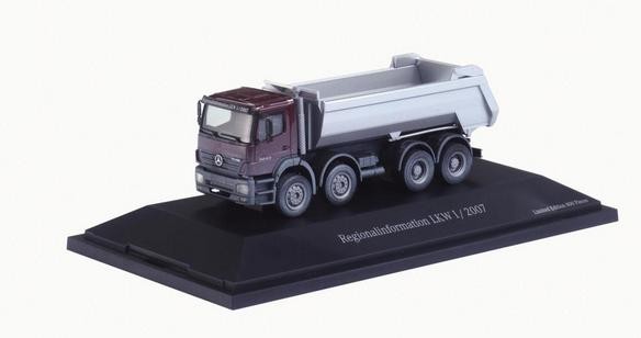 Mercedes-Benz Axor Rundmuldenkipper truck special box