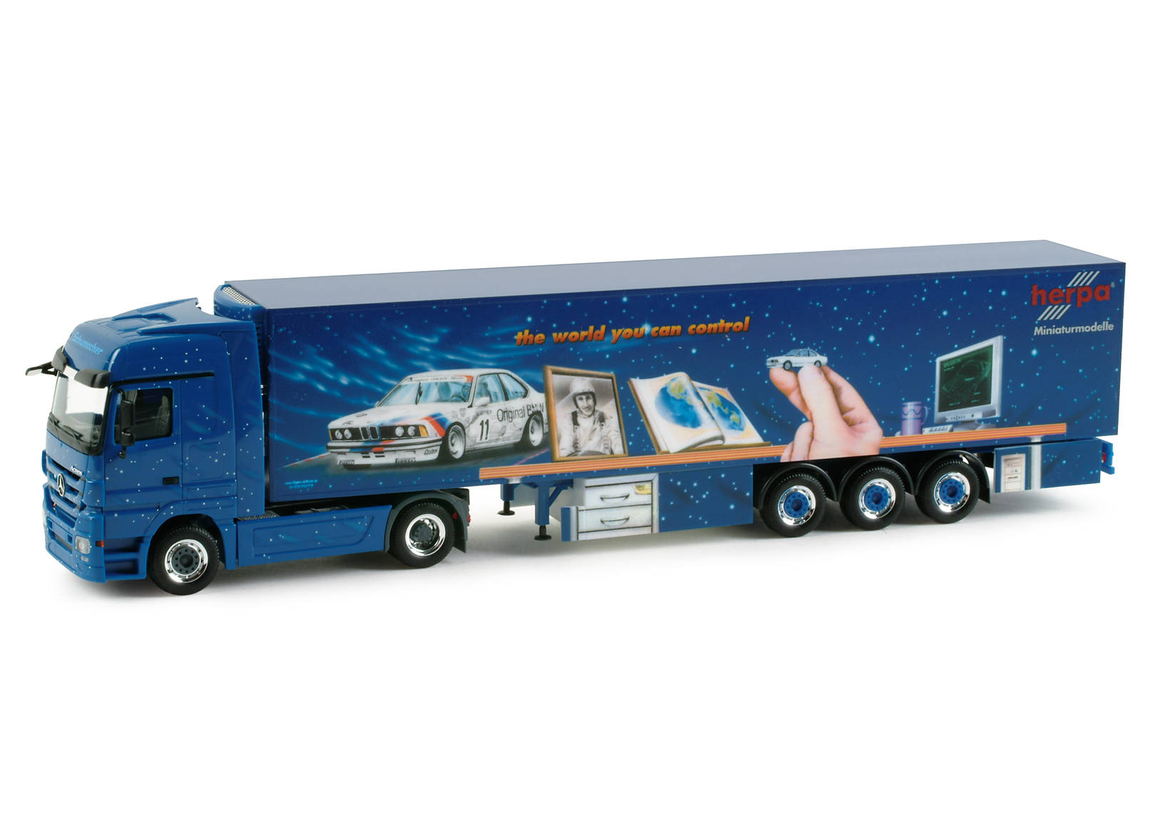 Mercedes-Benz Actros LH 08 refrigerated box semitrailer "Herpa Emotion II"