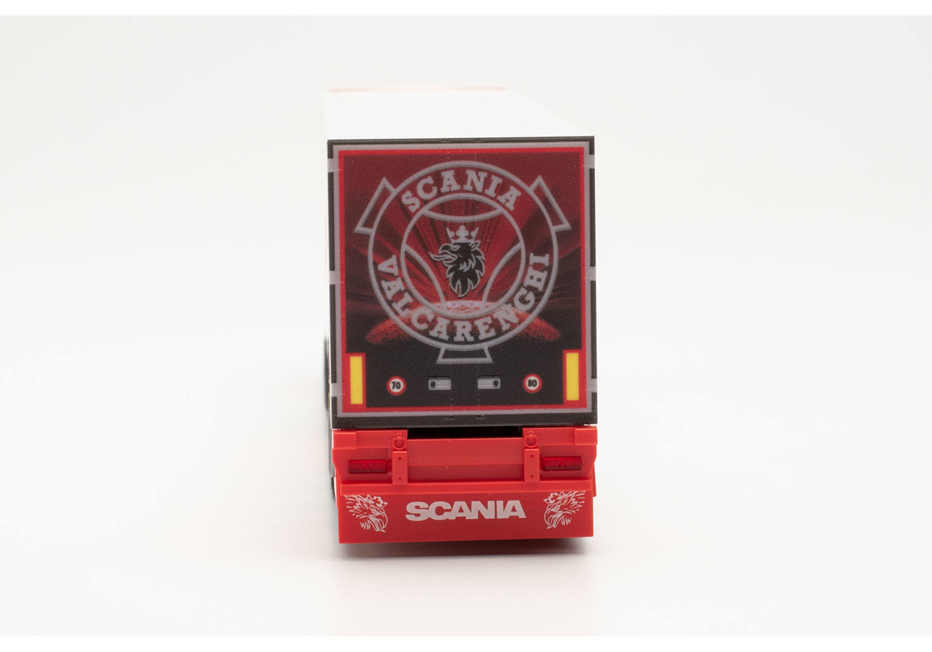 Scania CS 20 high roof refrigerated box semitrailer „Valcarenghi"