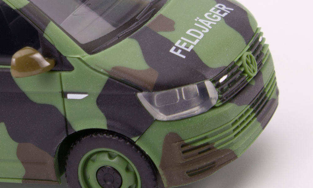 Volkswagen (VW) T6 Bus Flecktarn „Bundeswehr / Feldjäger“