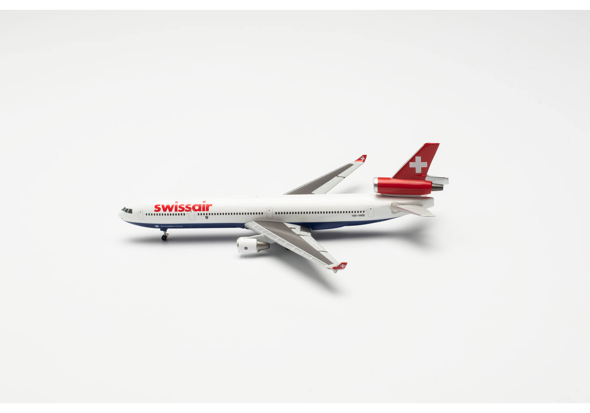 Swissair McDonnell Douglas MD-11 "Qualiflyer" – HB-IWB "Graubünden"