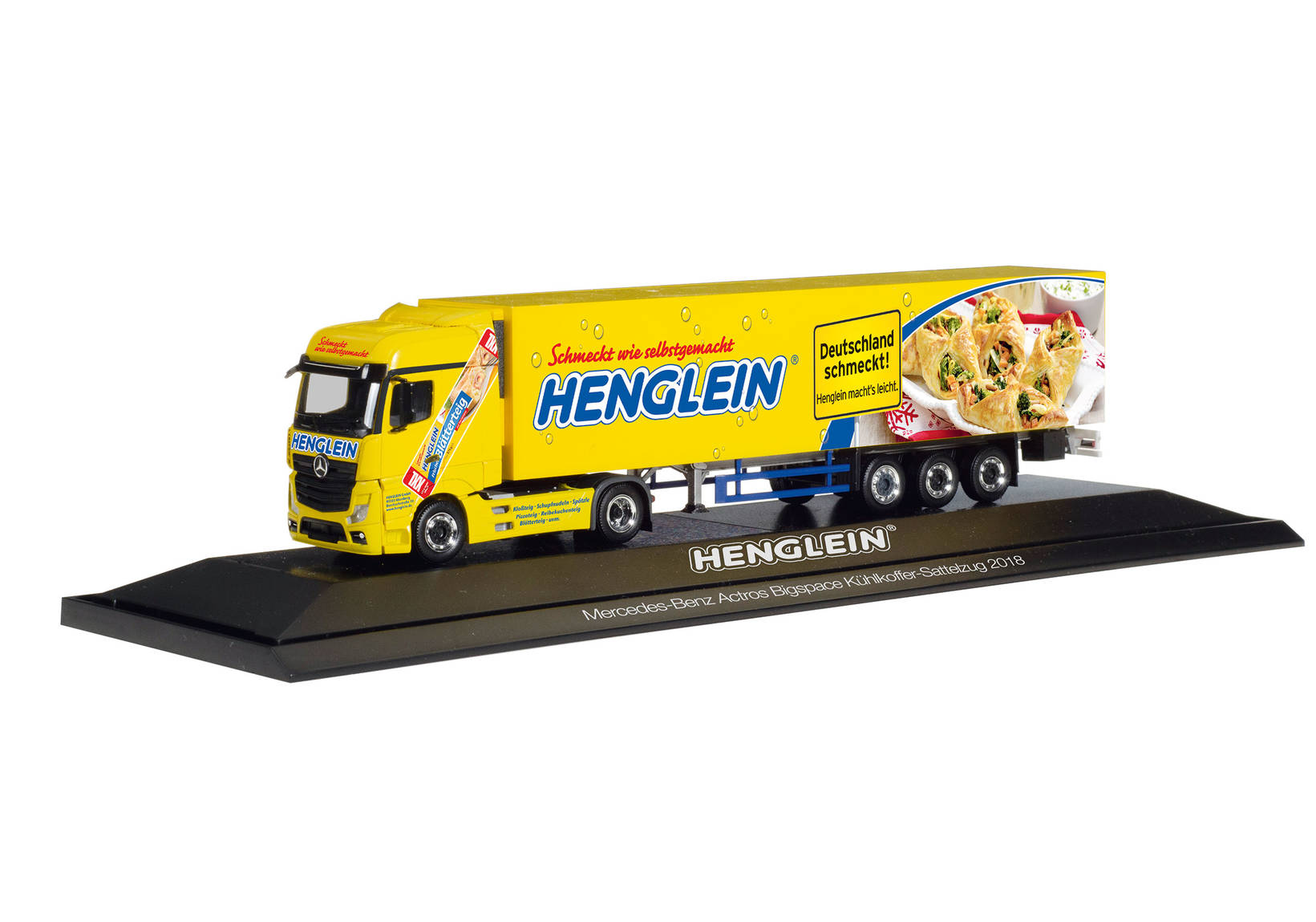 Mercedes-Benz Actros Bigspace refrigerated box trailer "Henglein"