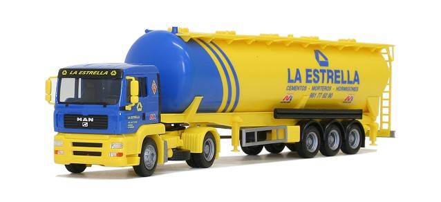 MAN TGA L silo semitrailer "Estrella" (E)