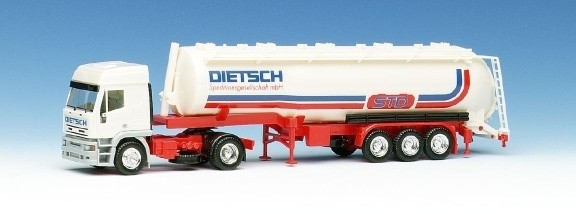 Iveco Eurotech Kippsilo saddle train 2a/3a
