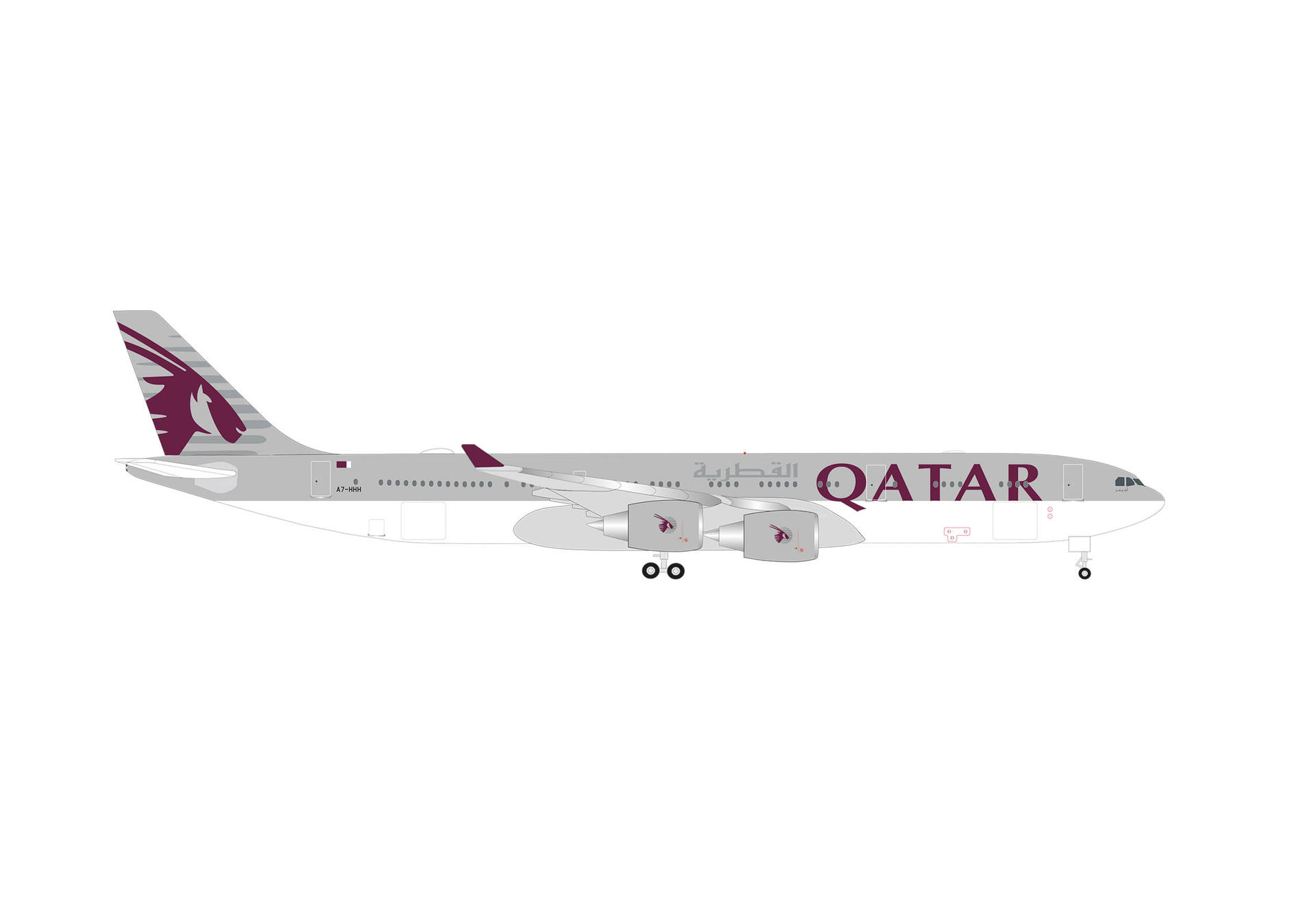 Qatar Amiri Flight Airbus A340-500 - A7-HHH