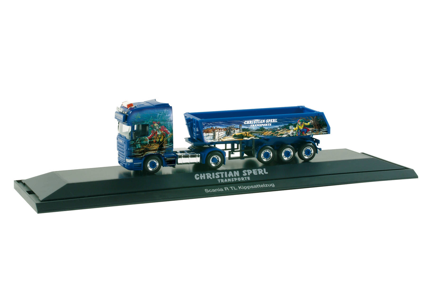 Scania R TL dumper semitrailer "Christian Sperl II"