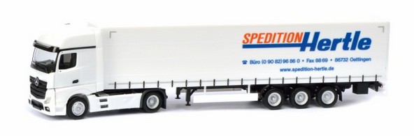 Mercedes-Benz Actros '11 Gigaspace Curtain Planning Satta Train 2a/3a