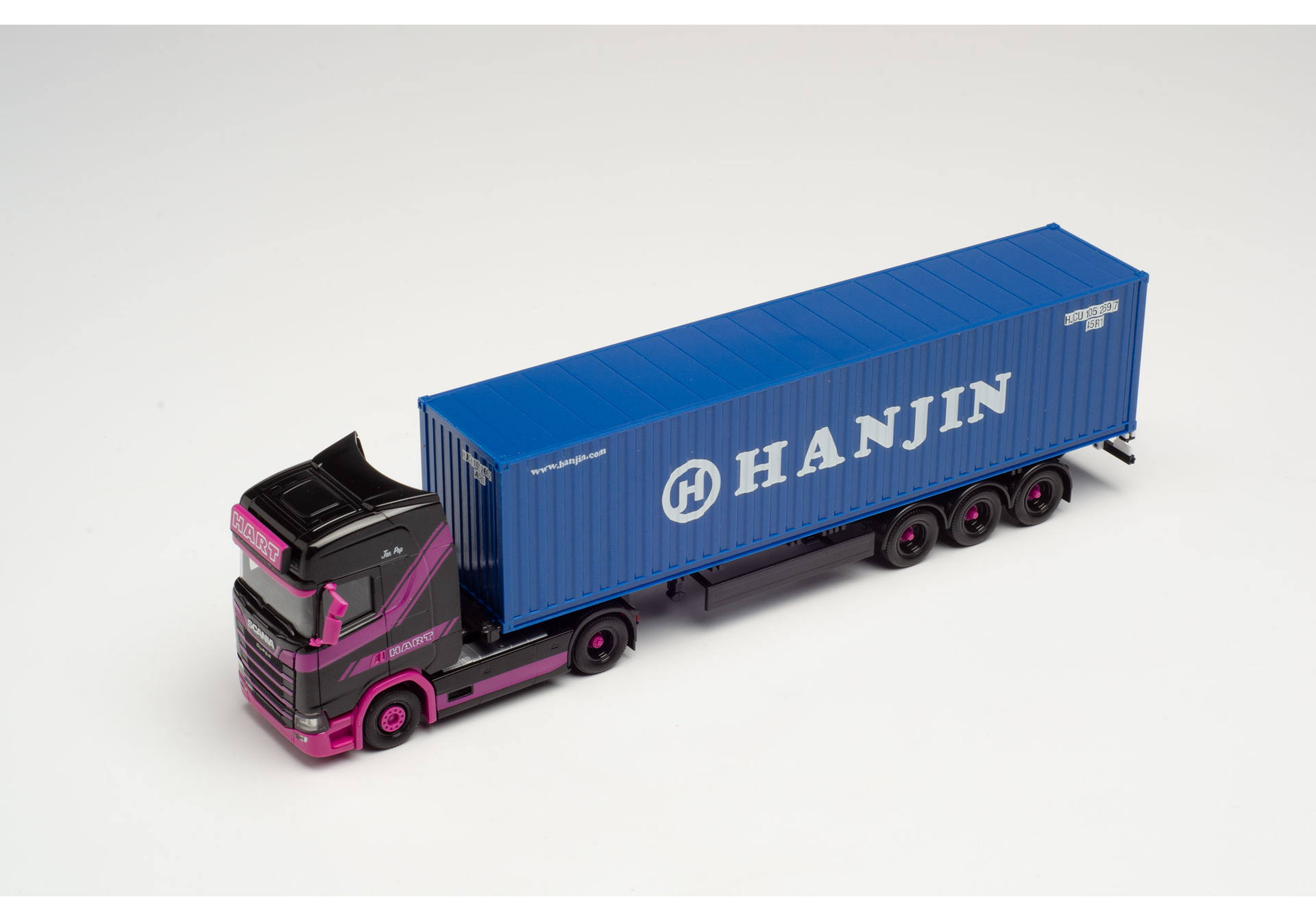 Scania CS 20 HD refrigerated box semitrailer „J.van Zeist“