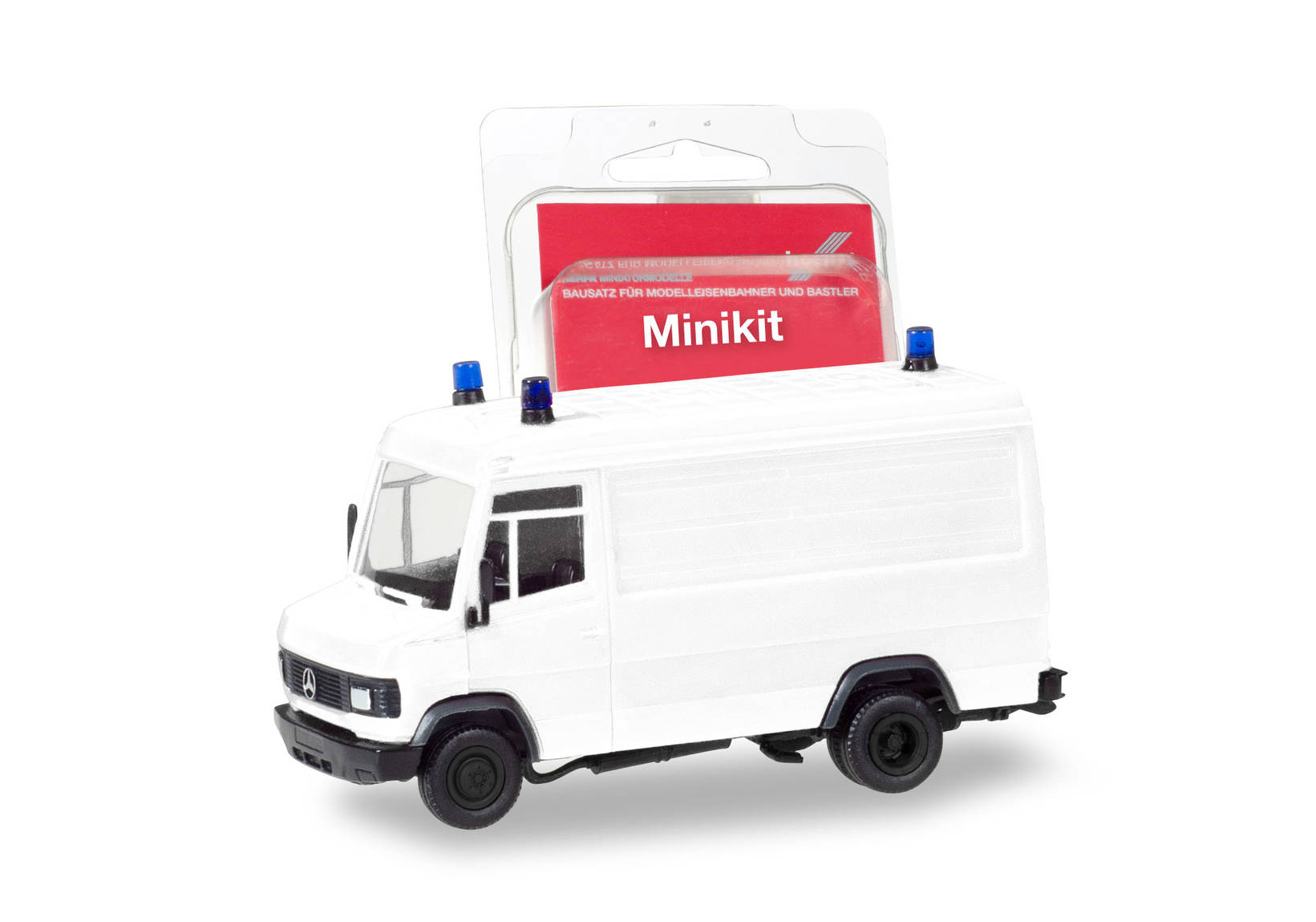 Herpa MiniKit: Mercedes-Benz T2 box type, white