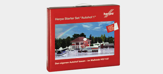 Herpa Cars&Trucks Starter Set "gas station set I"