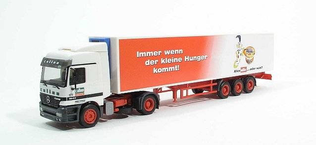 Mercedes-Benz Actros LH refrigerated box semitrailer "Culina / Mueller Milch"