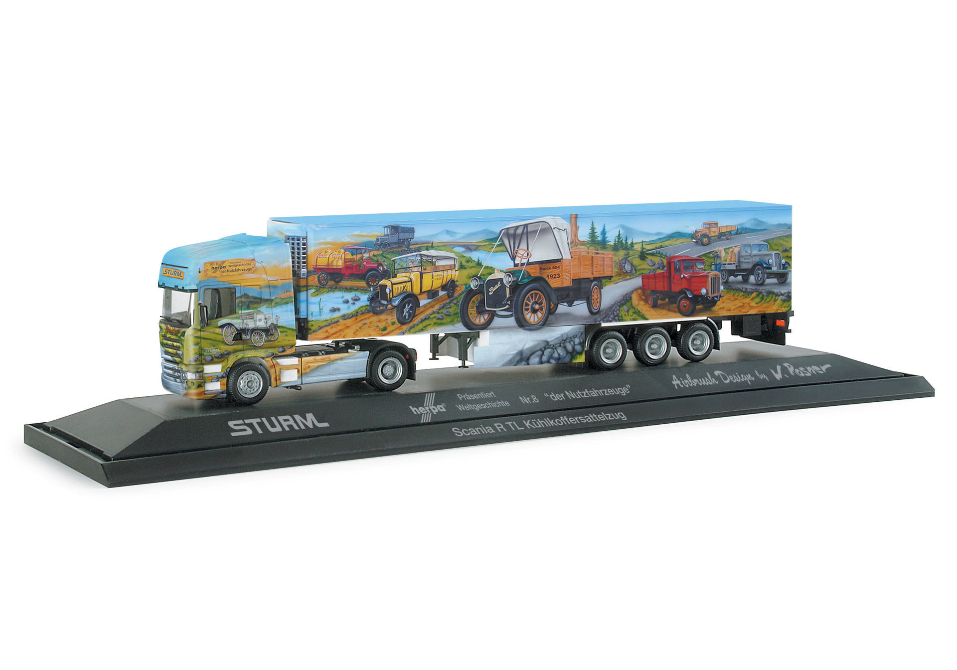 Scania TL refrigerated box semitrailer "Herpa presents 8 - utility vehicles", PC