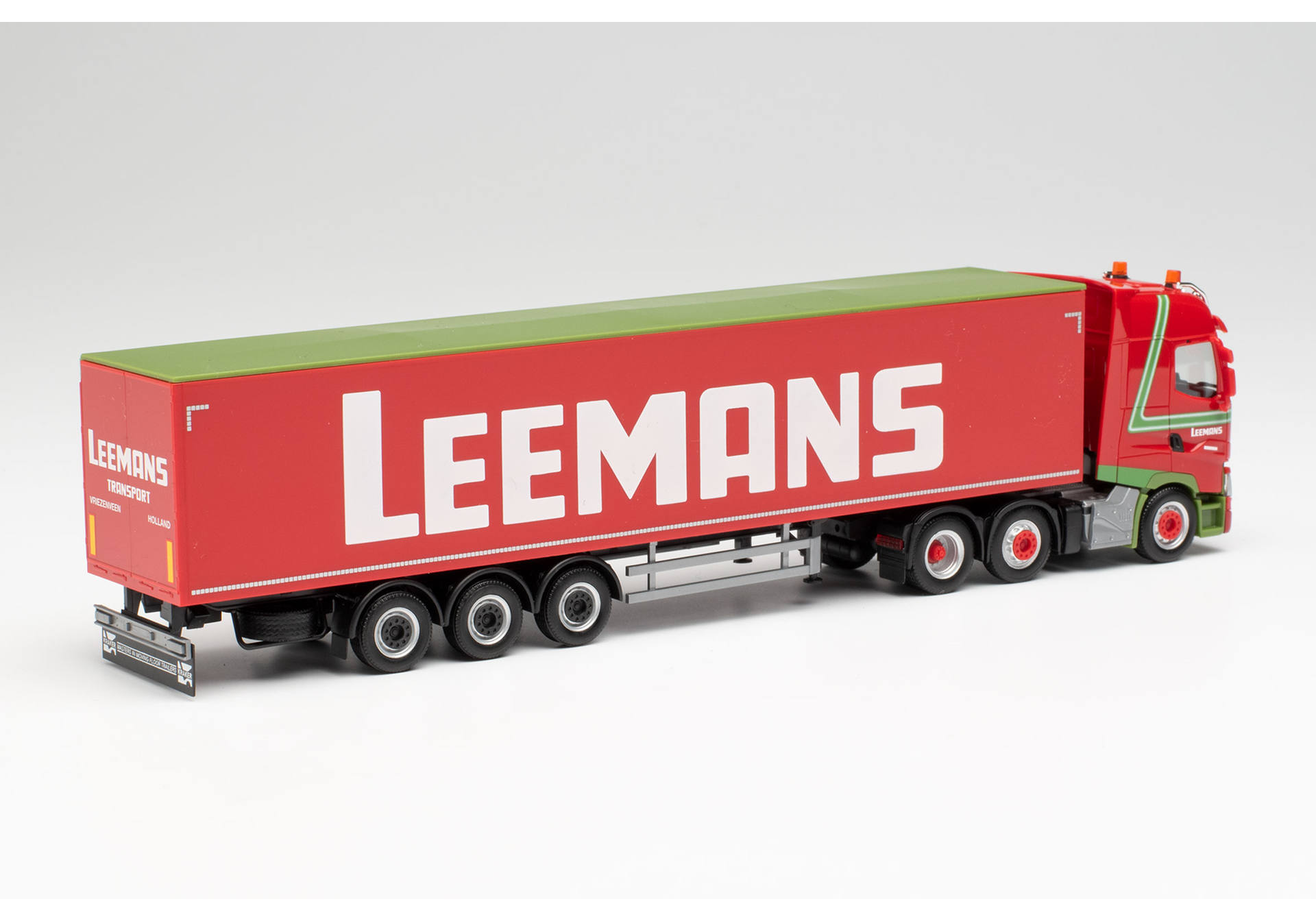 Renault T 6x2 sliding floor semitrailer „Leemans“