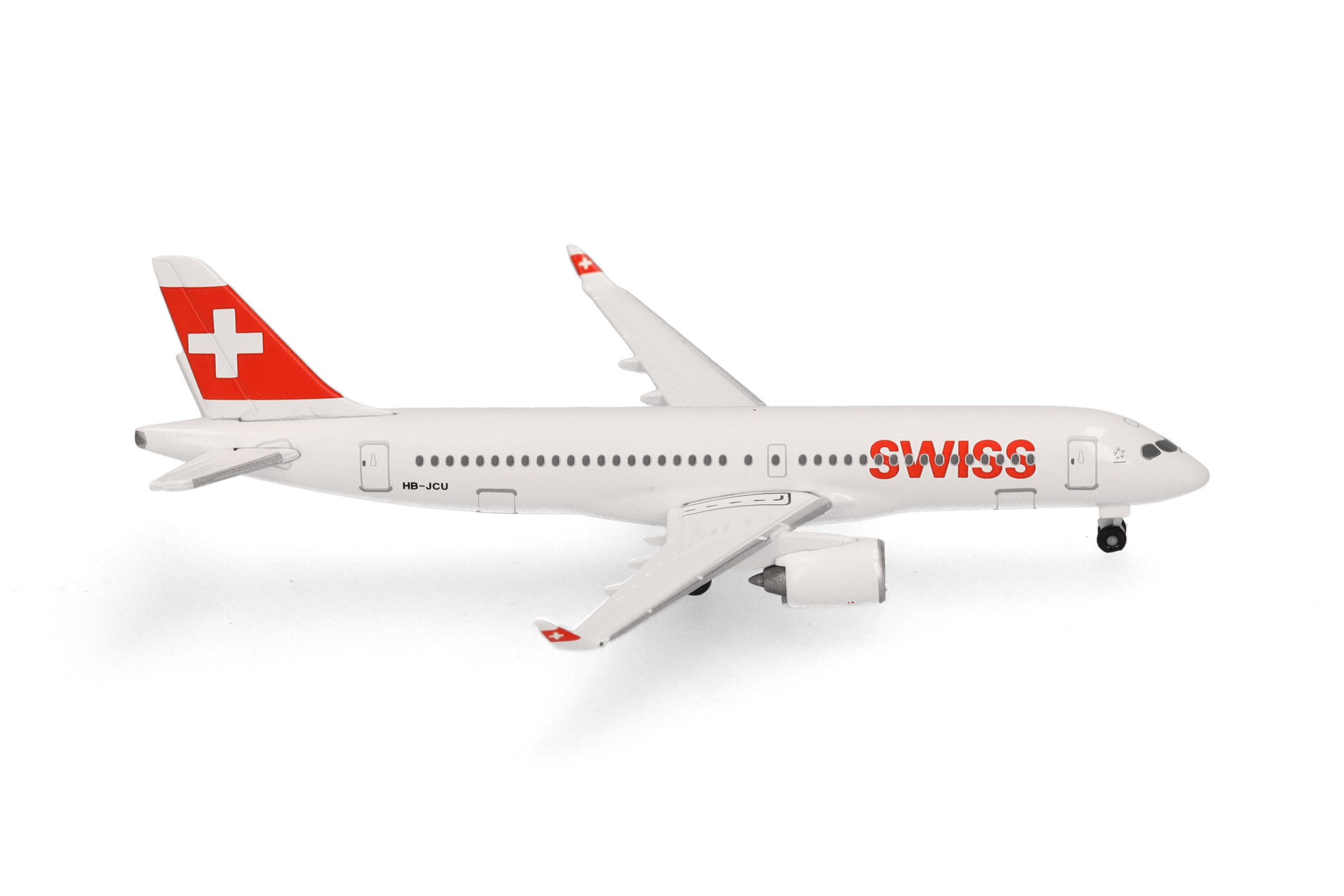 Swiss International Air Lines Airbus A220-300 – HB-JCU “Davos”